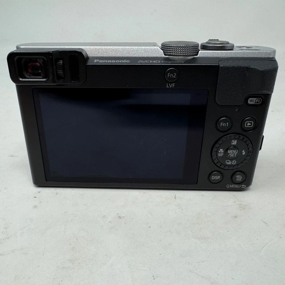 Panasonic Lumix DMC-ZS50 Digital Camera Leica 30x Zoom Silver Black 32GB SD Card